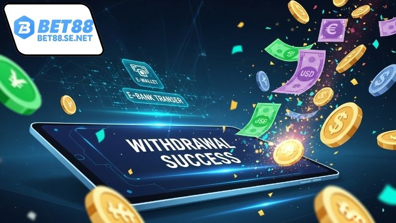 Hướng dẫn rút tiền BET88 cho người mới